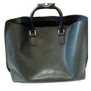 Burberry Black Leather Tote